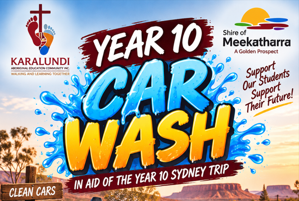 Karalundi College Year 10 Fundraising Car Wash