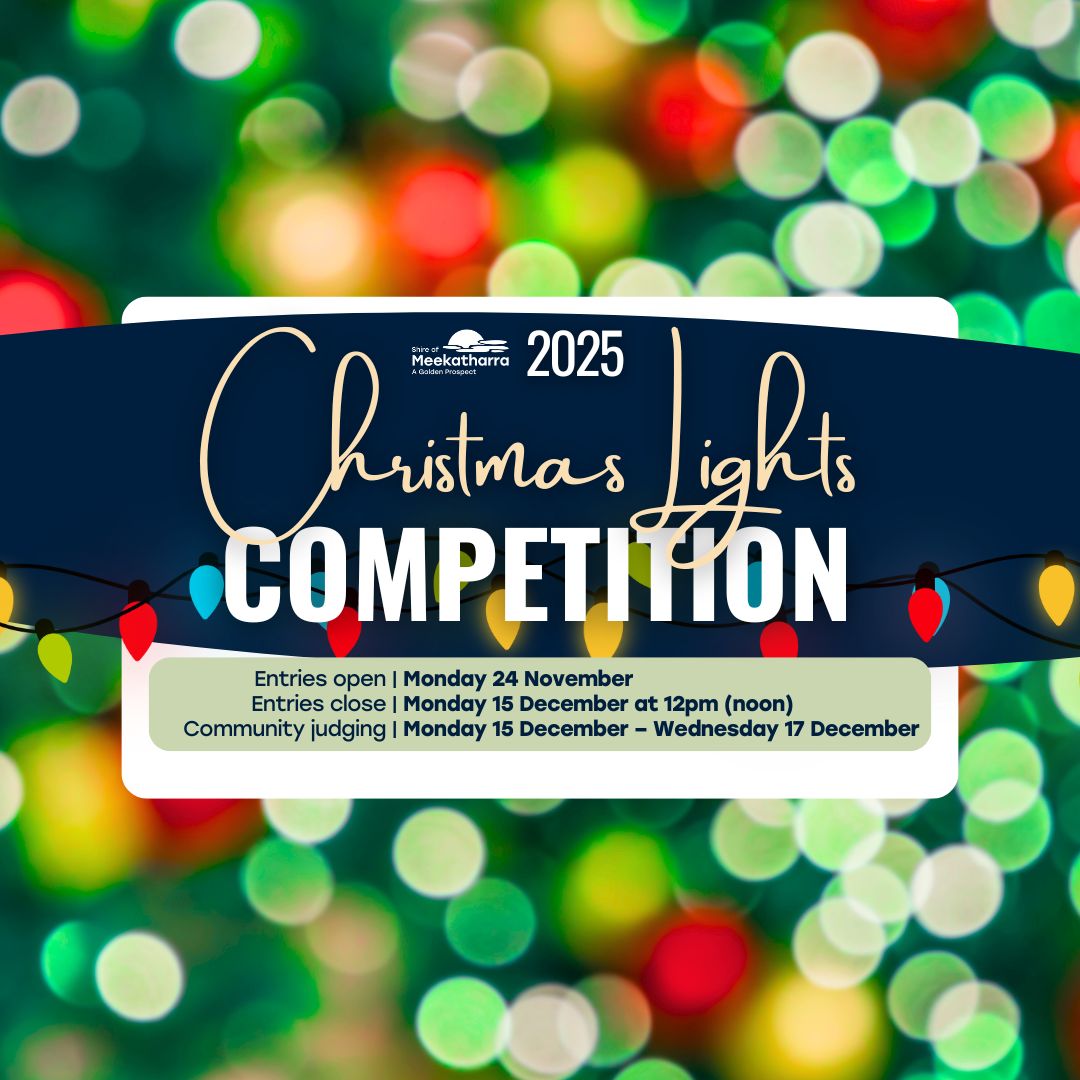 2025 Meekatharra Christmas Lights Competition