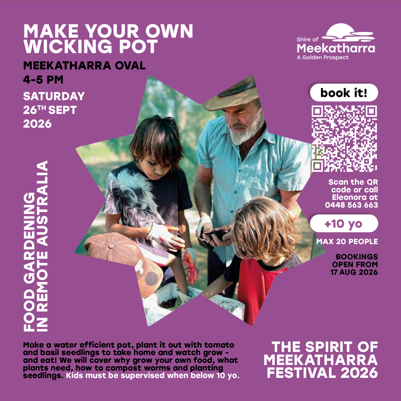 Gardening Workshop 2 - Make your own wicking pot