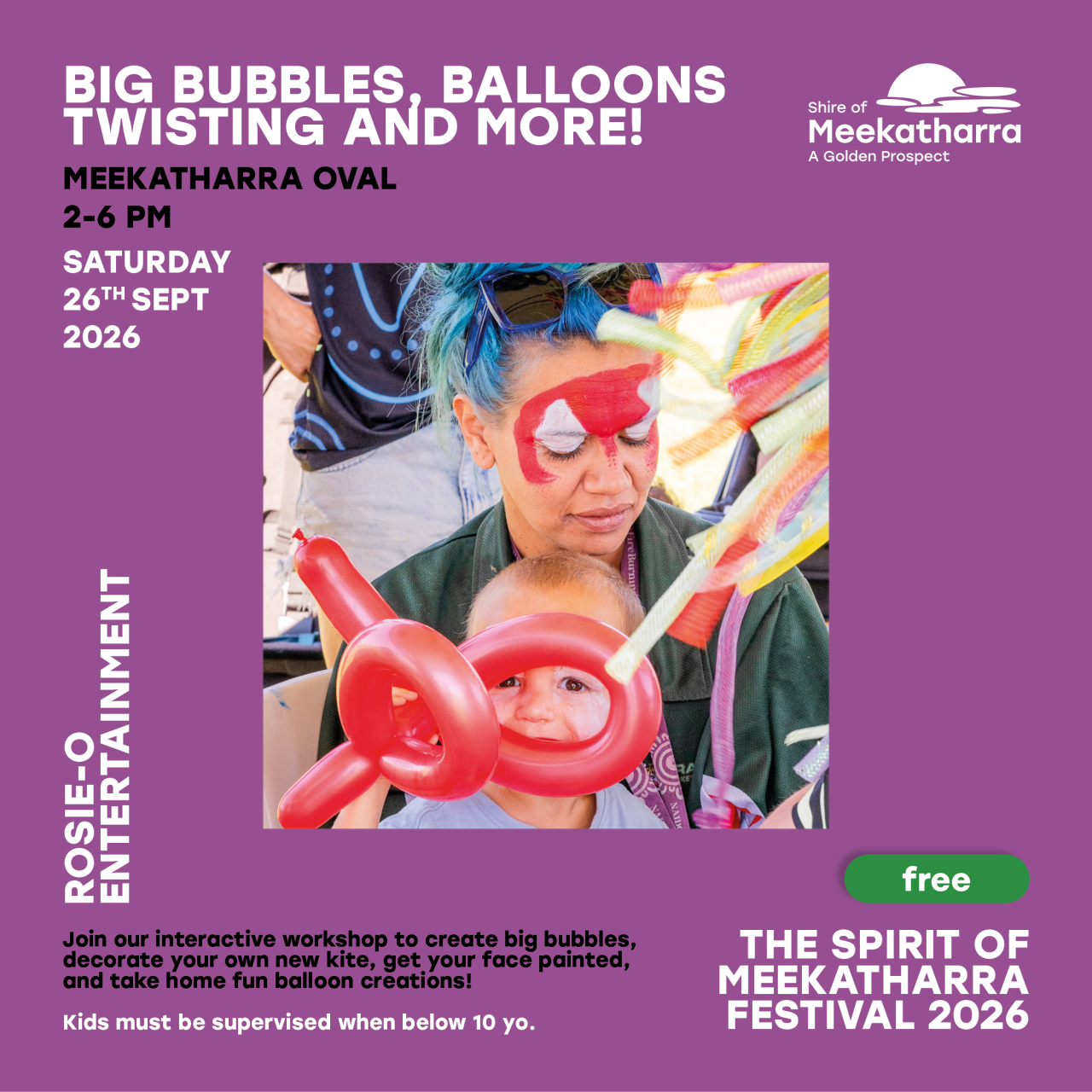 Big Bubbles Balloon Twisting and more!
