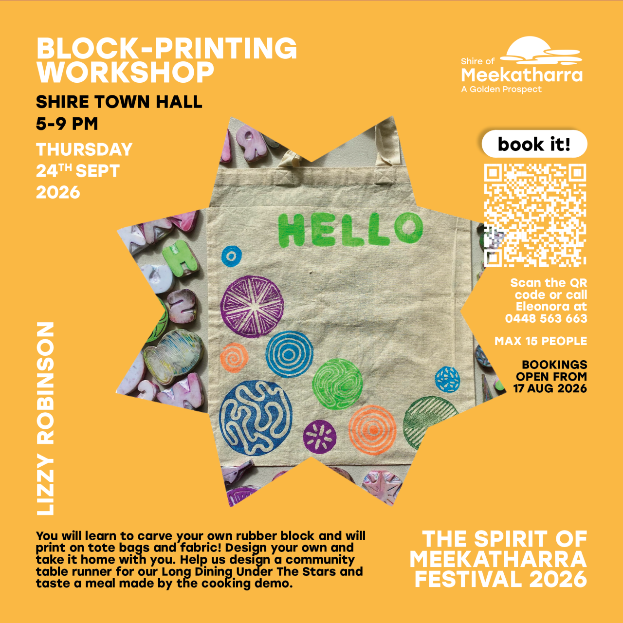 Block-Printing Workshop