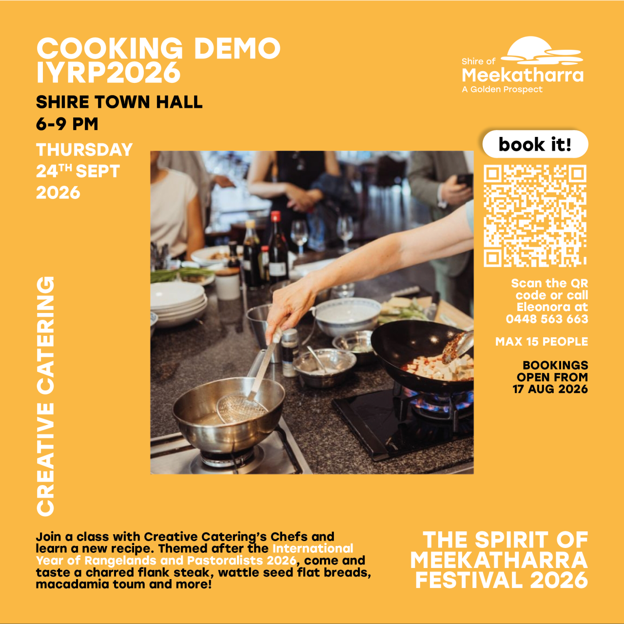 Cooking Demo - IYRP2026