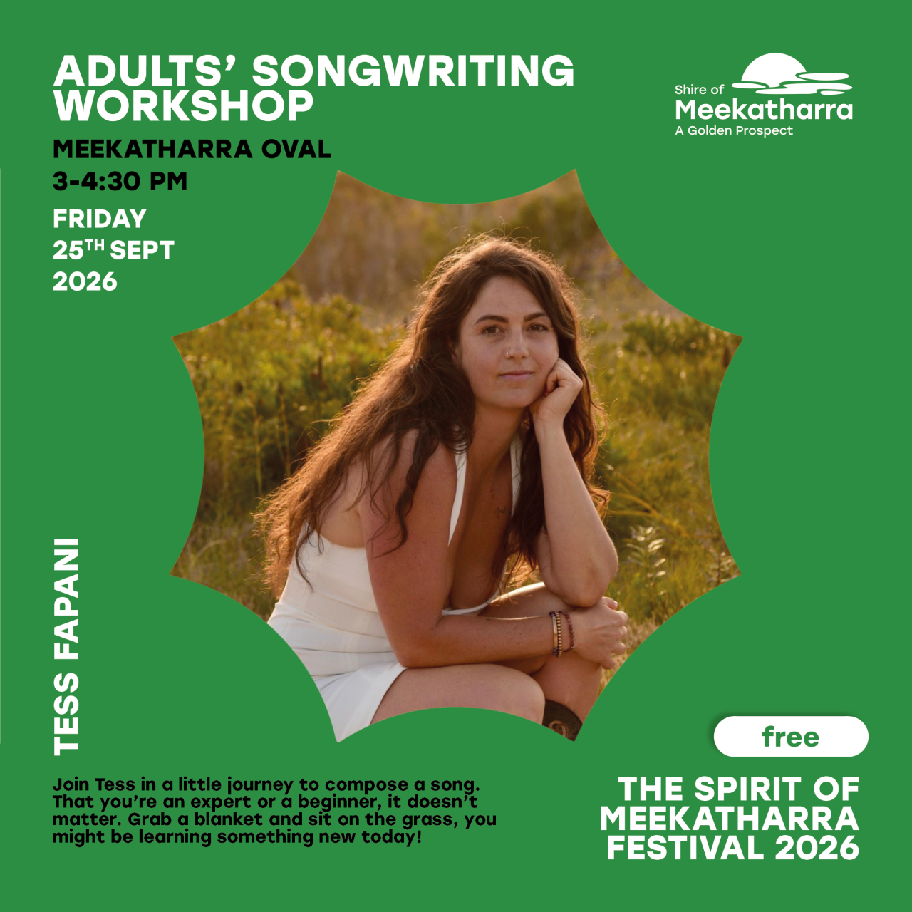 Adults Songwriting Workshop