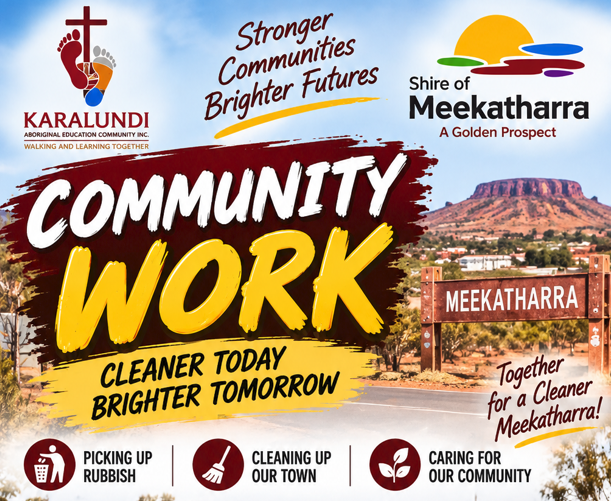 Karalundi College Community Clean-Up
