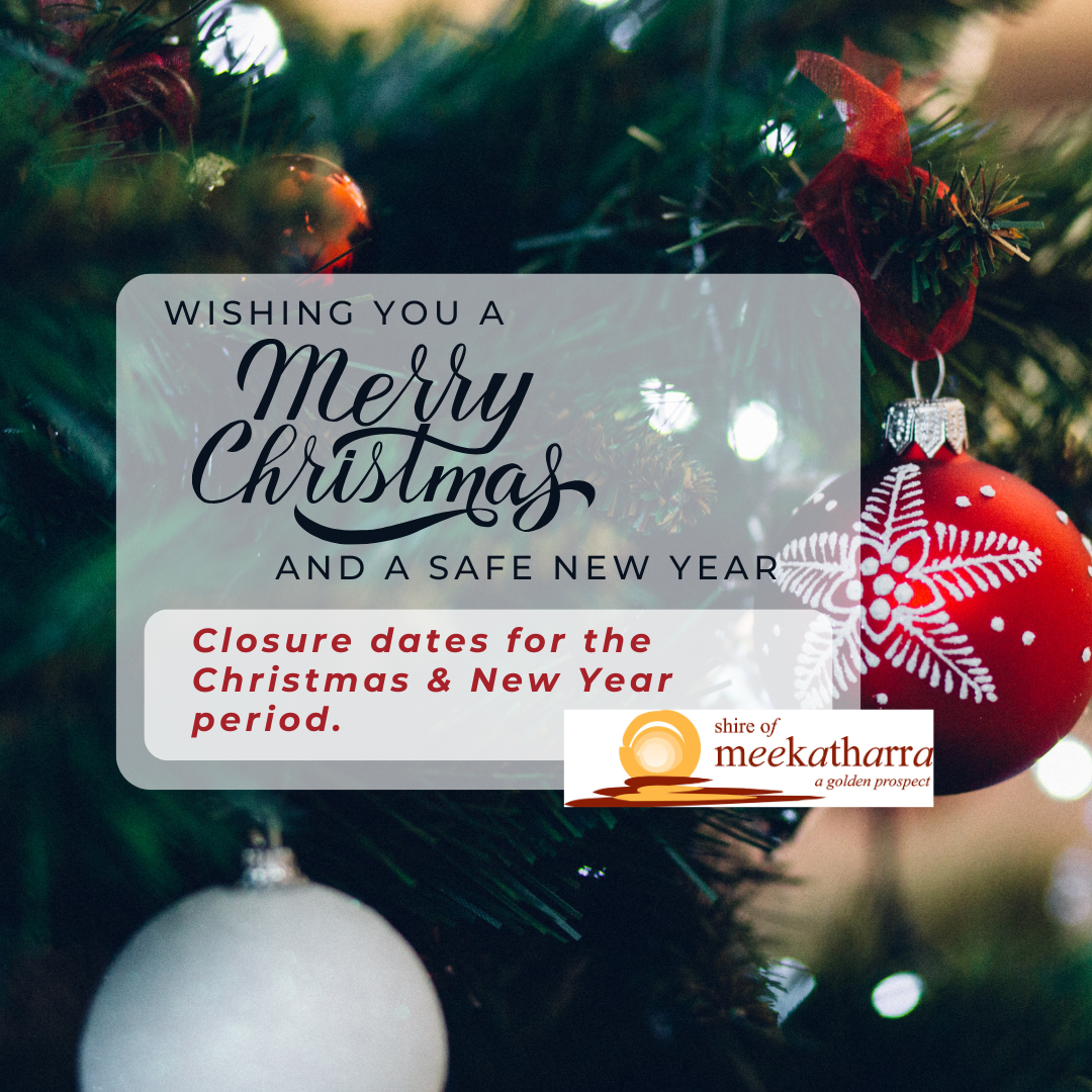 Christmas Closure