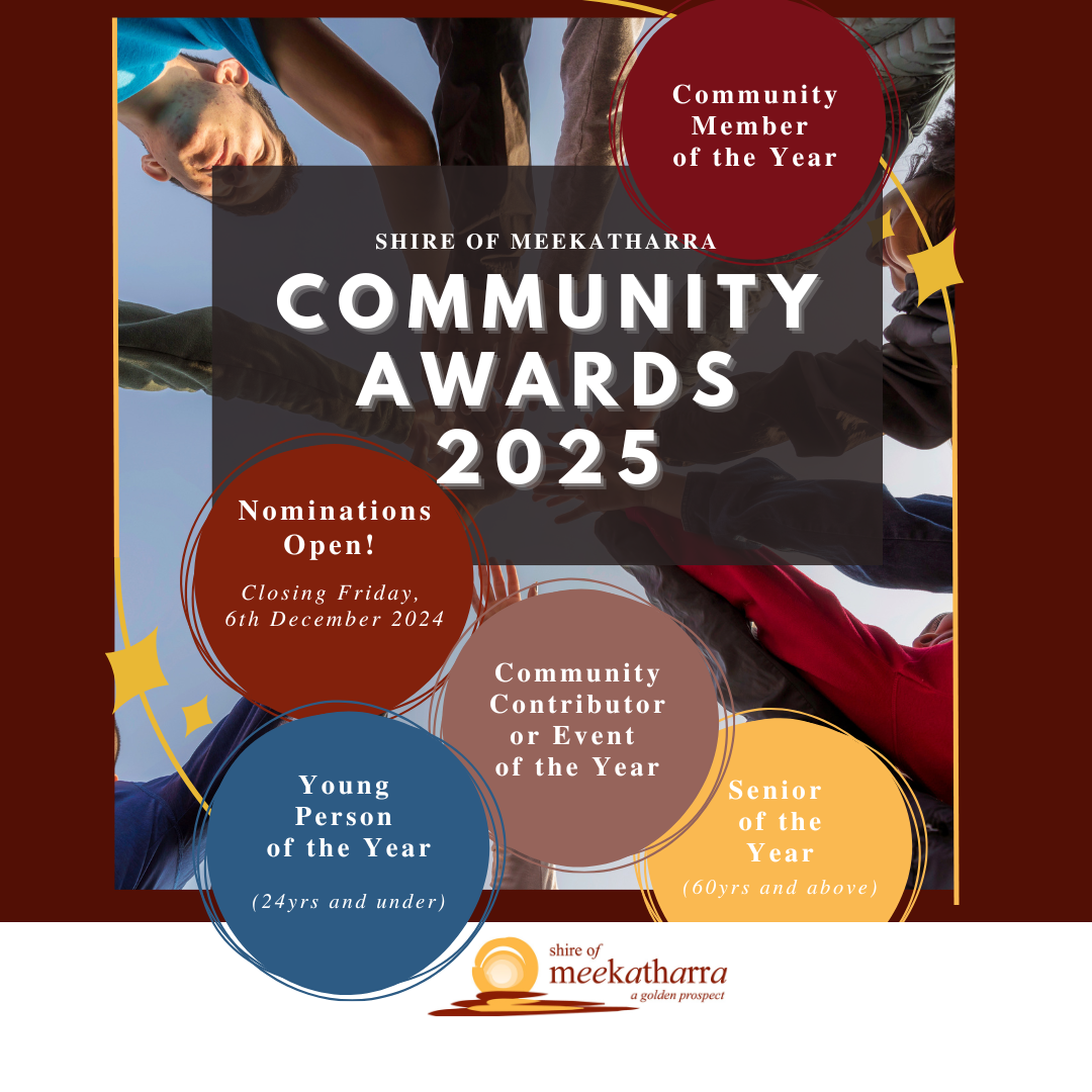 Nominations for Meeka Community Awards are now open!