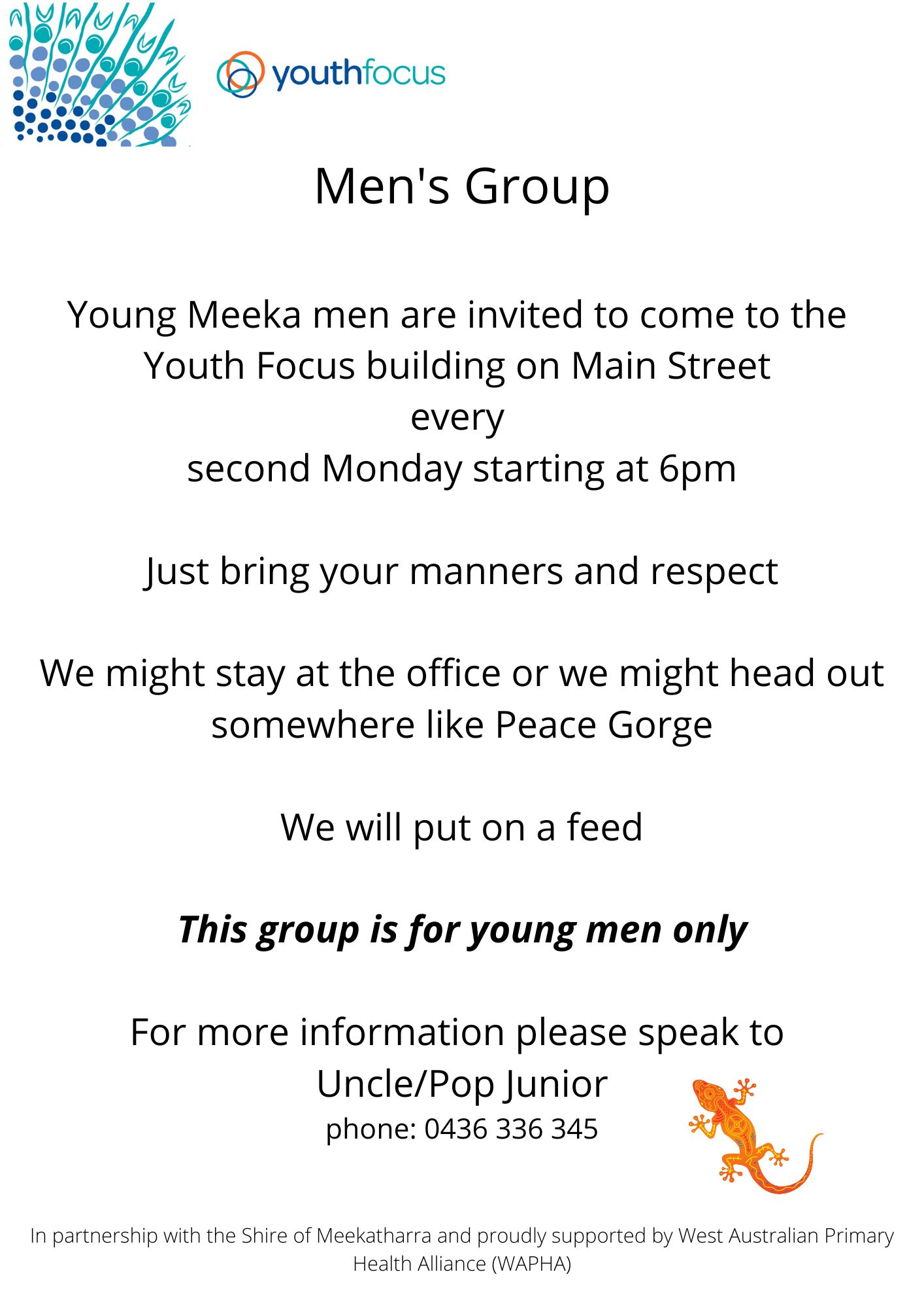 Youth Focus Men's Group